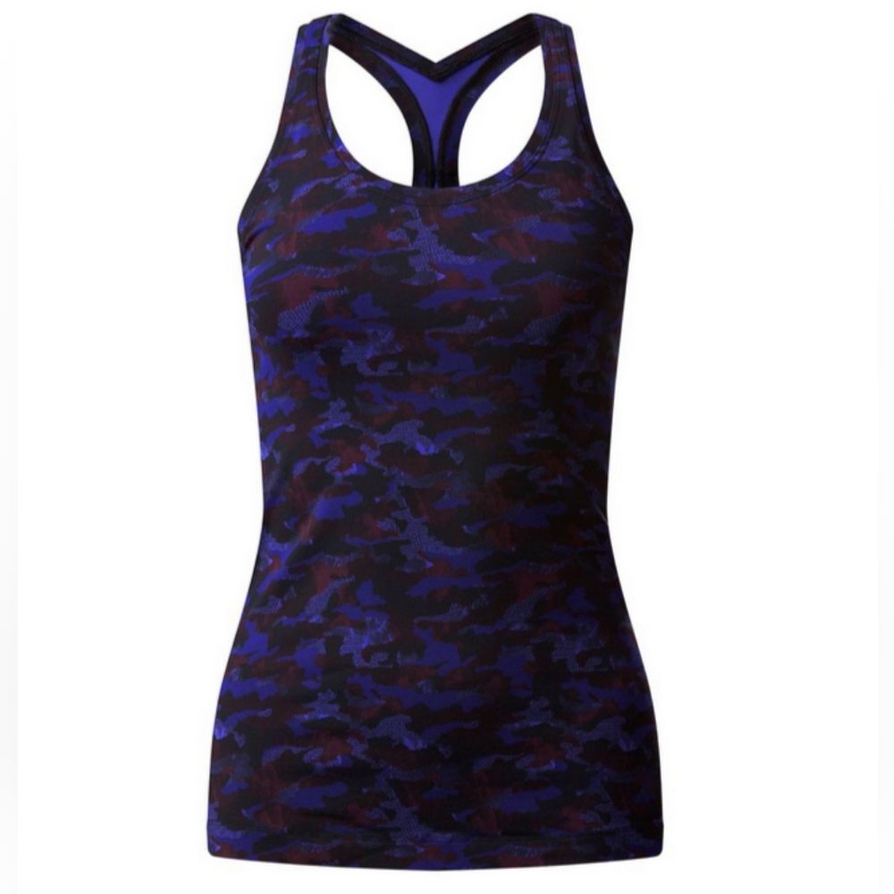 Lululemon Cool Racerback II Camo Size M - Picture 2 of 5